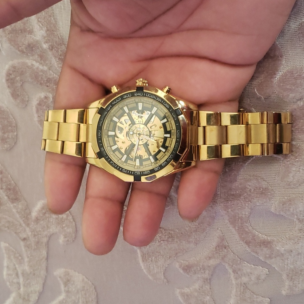 Men watch